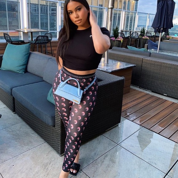 SOLD!!!!!!!!!Marine Serre Moonshadow Iconic Leggings - Picture 3 of 3